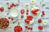 स्ट्रॉबेरी और स्ट्रॉबेरी के बच्चों के लिए खाना बनाना क्या: स्ट्रॉबेरी के साथ नुस्खा